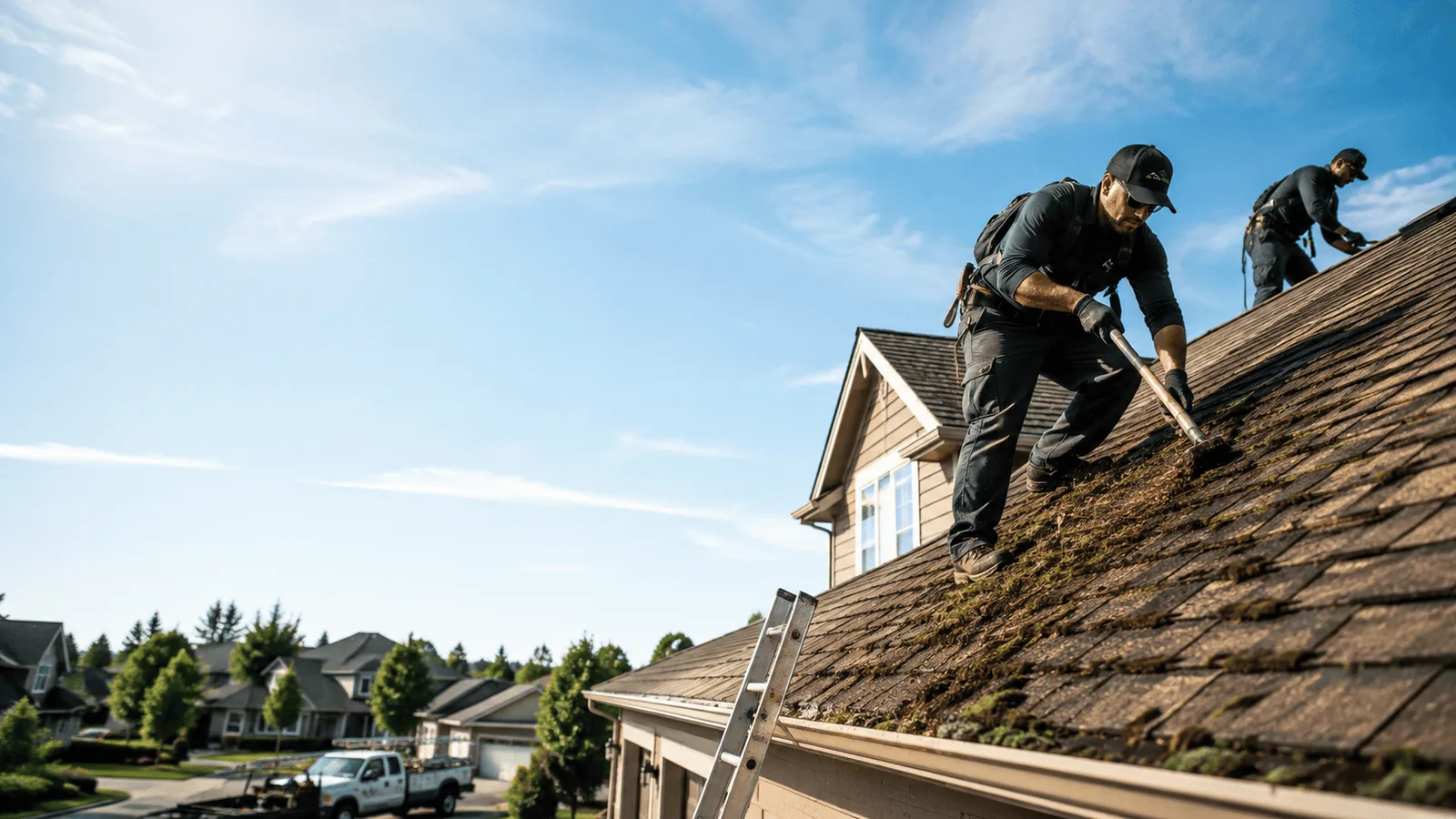 Roof Moss Removal in Newcastle, OK near me